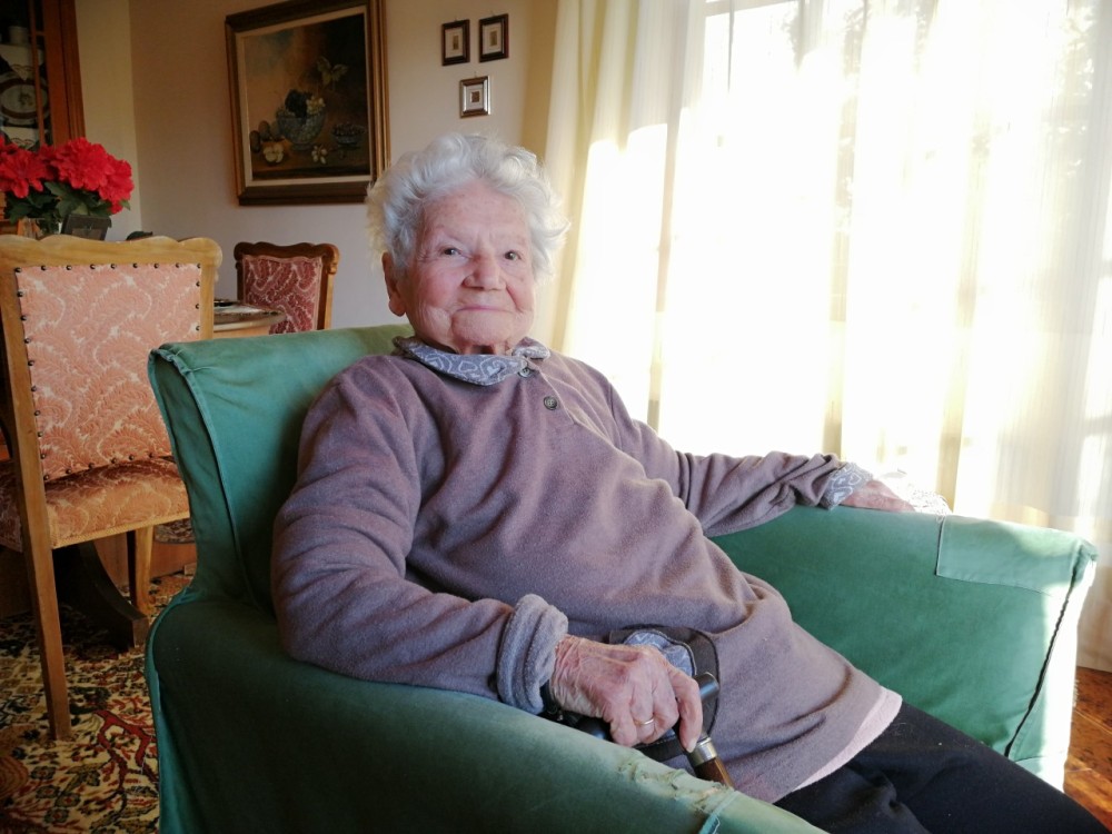 Στα 97 της, δακρύζει για την πατρίδα που έχασε, τη Σινώπη του Πόντου