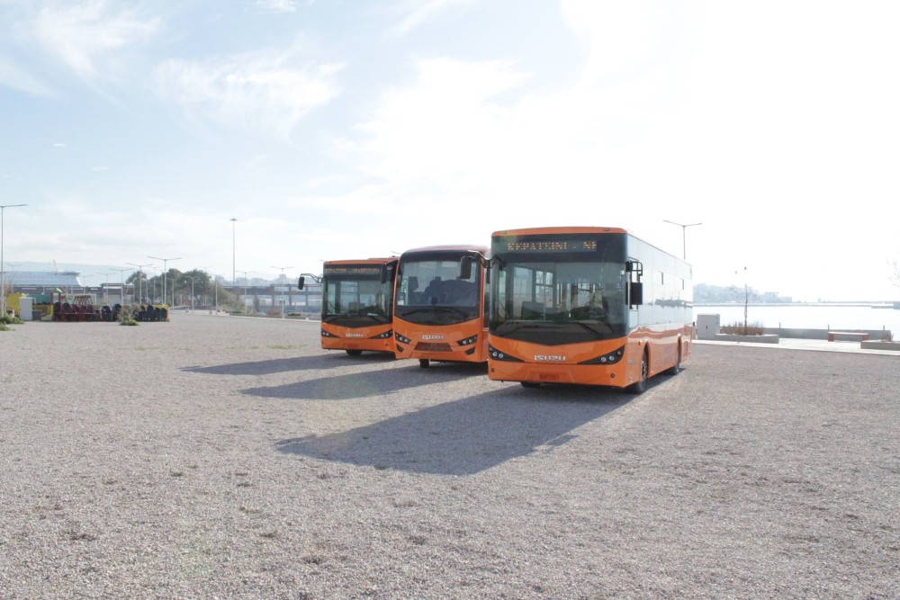Νέα δημοτικά λεωφορεία σε Κερατσίνι
