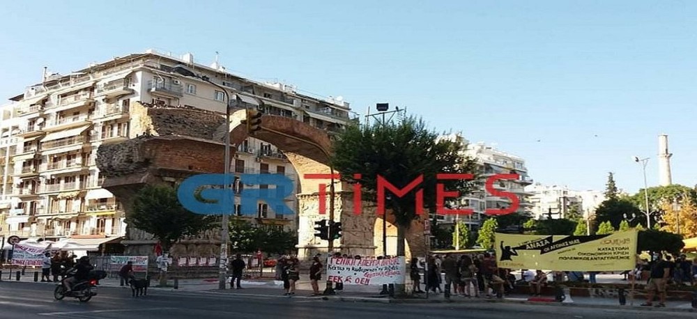Ξεκίνησαν οι συγκεντρώσεις  στο κέντρο της Θεσσαλονίκης για τη ΔΕΘ