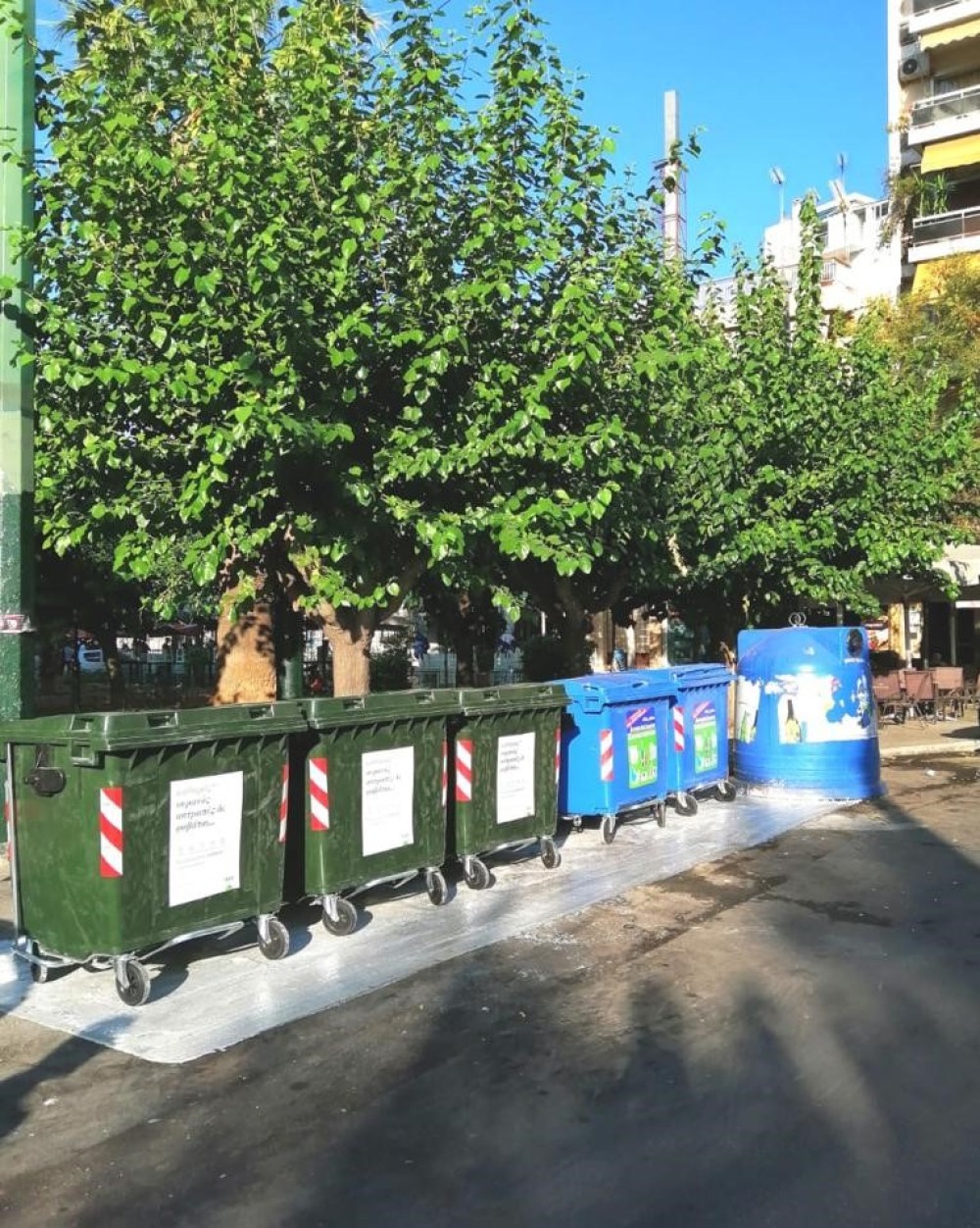 Δήμος Αθηναίων: 1.350 νέοι κάδοι απορριμμάτων στις γειτονιές της 6ης Δημοτικής Κοινότητας