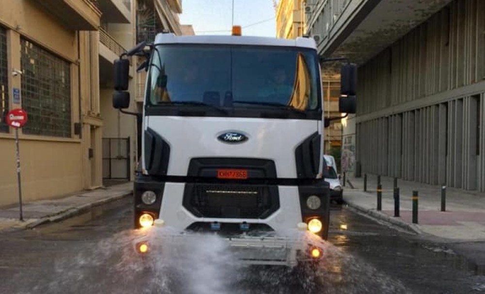 Δήμος Αθηναίων: Κυριακή καθαριότητας και απολύμανσης στην Κυψέλη 