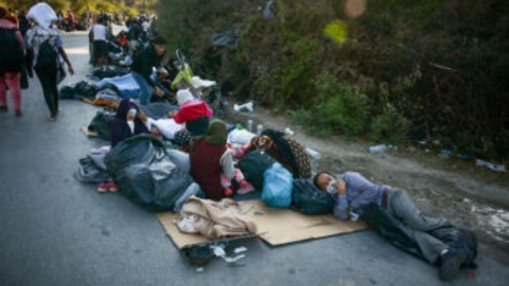 Αρχισε η εγκατάσταση προσφύγων και μεταναστών στον νέο καταυλισμό προσωρινής διαμονής στη Μυτιλήνη