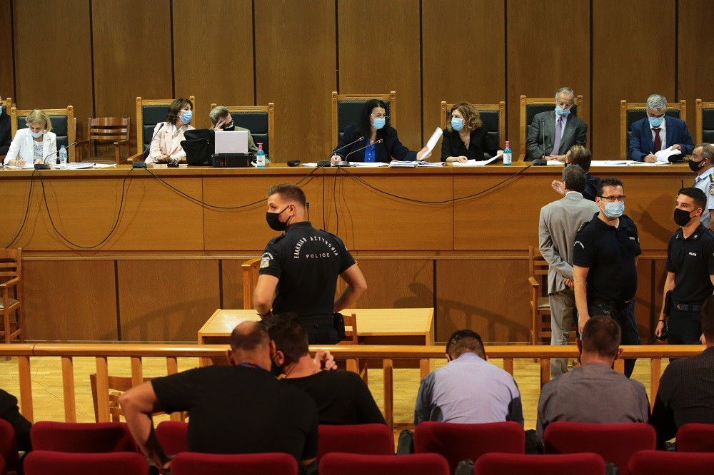 Δίκη Χρυσής Αυγής: Ένοχοι για εγκληματική οργάνωση οι 50 από τους 65 κατηγορουμένους