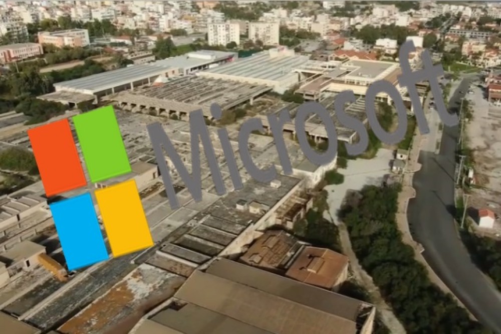 Στο εργοστάσιο της &#8220;Αιγαίον&#8221; στο Λαύριο η Microsoft