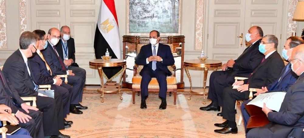 Συνάντηση Χατζηδάκη με τον Αιγύπτιο Πρόεδρο Αμπντέλ Φατάχ αλ Σίσι