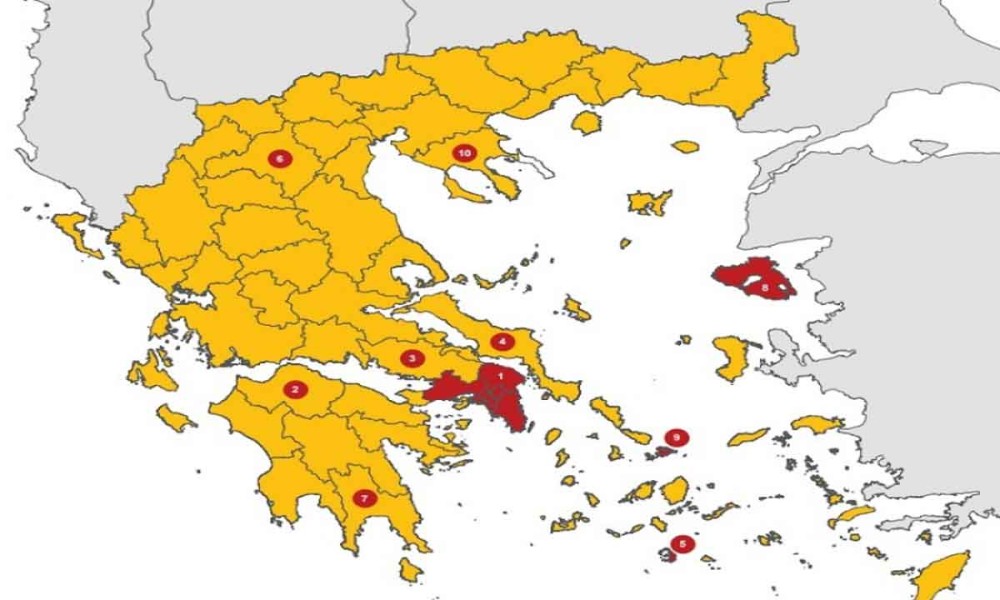 Lockdown: Χωρισμένη στα δύο η Ελλάδα &#8211; Όλα τα νέα μέτρα