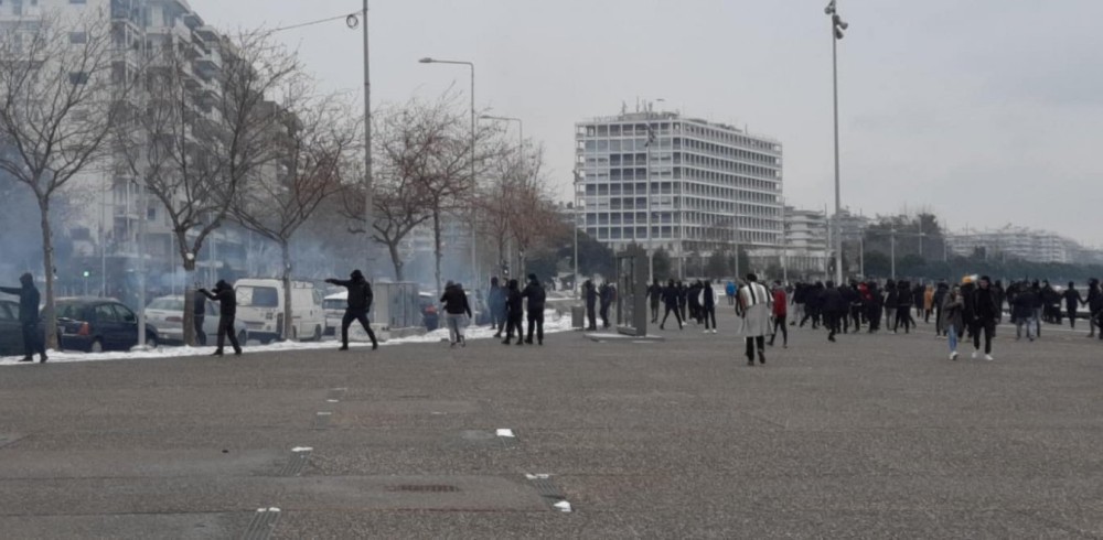 Θεσσαλονίκη: Επεισόδια στην διαδήλωση κατά του lockdown