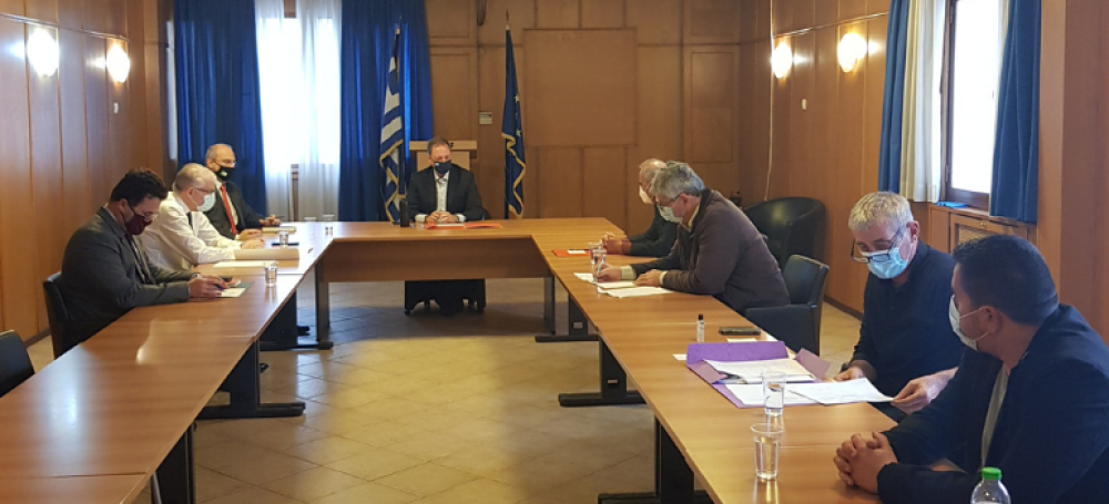 Συνάντηση Λιβανού με Ομοσπονδία Αγροτικών Συλλόγων Καρδίτσας