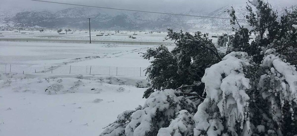 Στην Κρήτη η &#8220;Μήδεια&#8221;-Έντονη χιονόπτωση στο Λασίθι