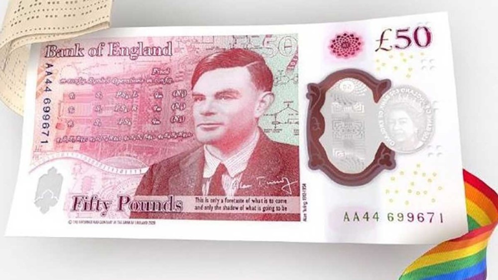 Βρετανία: Νέο χαρτονόμισμα των 50 λιρών με τον Άλαν Τούρινγκ