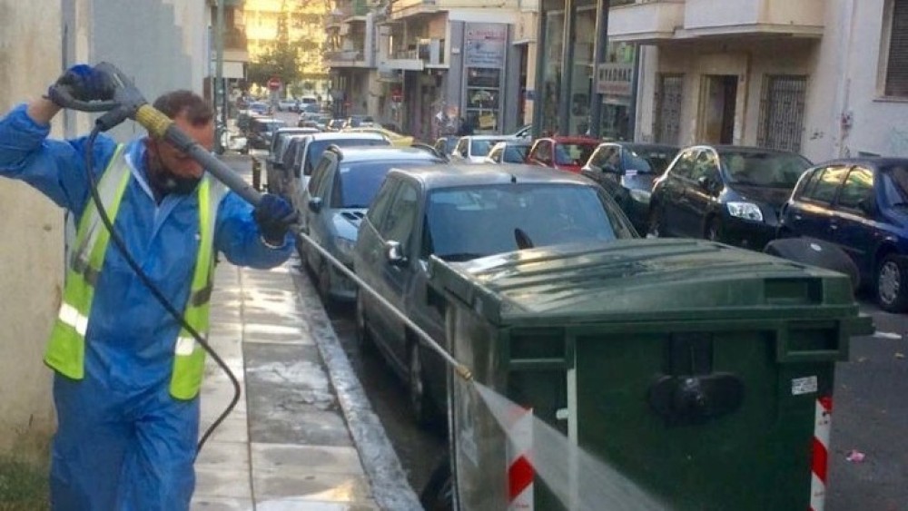 Δήμος Αθηναίων: Σαρωτική καθαριότητα στην Κυψέλη