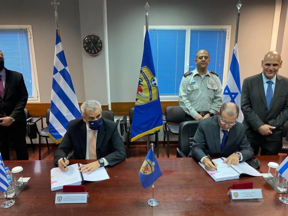 Ελλάδα και Ισραήλ υπέγραψαν τη μεγαλύτερη διμερή αμυντική συμφωνία
