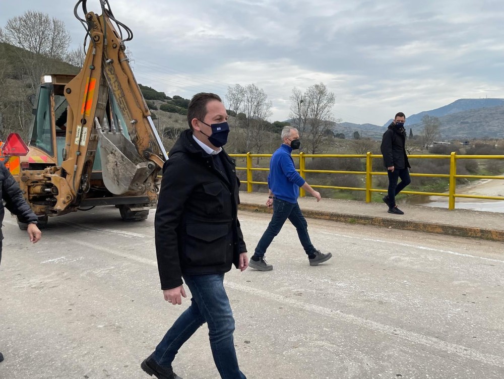 Πέτσας: Χρηματοδότηση 5 εκατ. ευρώ για την αποκατάσταση της γέφυρας στο Βλαχογιάννι