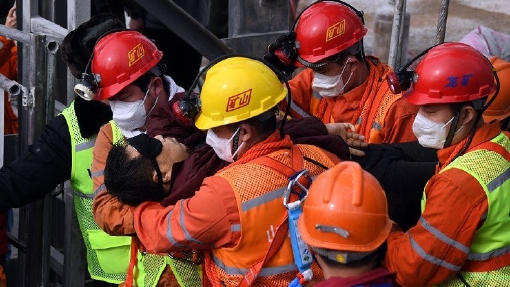 Επιχείρηση διάσωσης 21 εγκλωβισμένων ανθρακωρύχων στην Κίνα