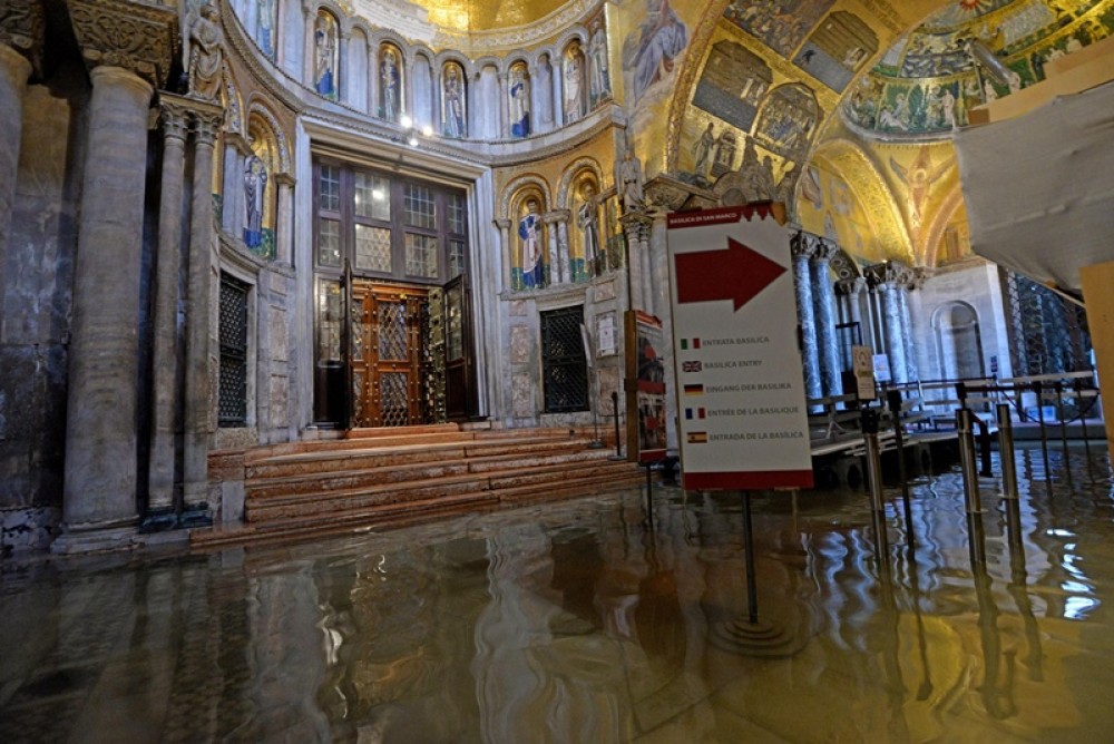 Βενετία σε κατάσταση έκτακτης ανάγκης: Έκκληση της Unesco για το σχέδιο «Μωυσής»