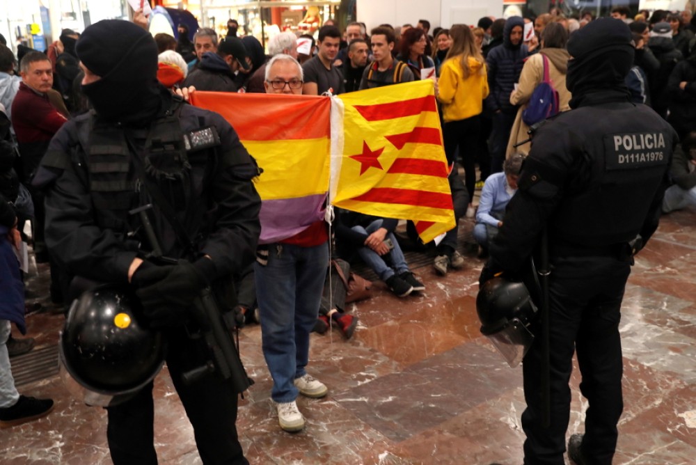 Συγκέντρωση για την ανεξαρτησία της Καταλονίας