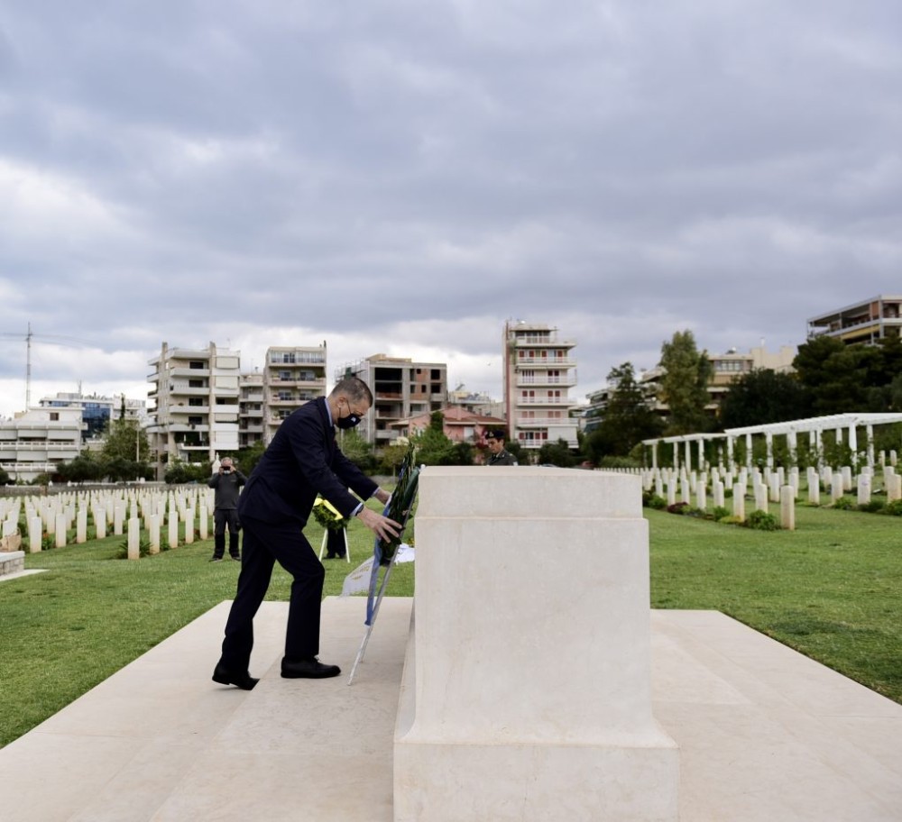 Ημέρα Μνήμης ANZAC: Κατέθεσε στεφάνι ο Υφυπουργός Εθνικής Άμυνας