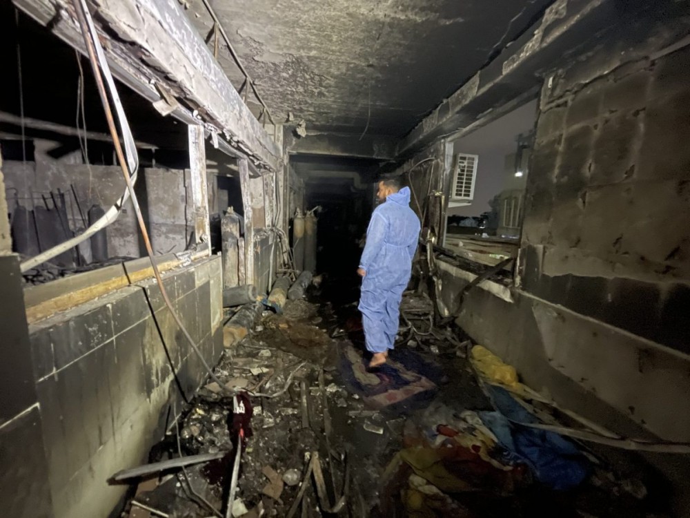 Συλλυπητήρια ΥΠΕΞ για τα θύματα πυρκαγιάς σε νοσοκομείο της Βαγδάτης
