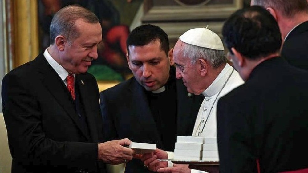 Κυρώσεις στο Ισραήλ ζήτησε ο Ερντογάν-Τι είπε στον Πάπα Φραγκίσκο