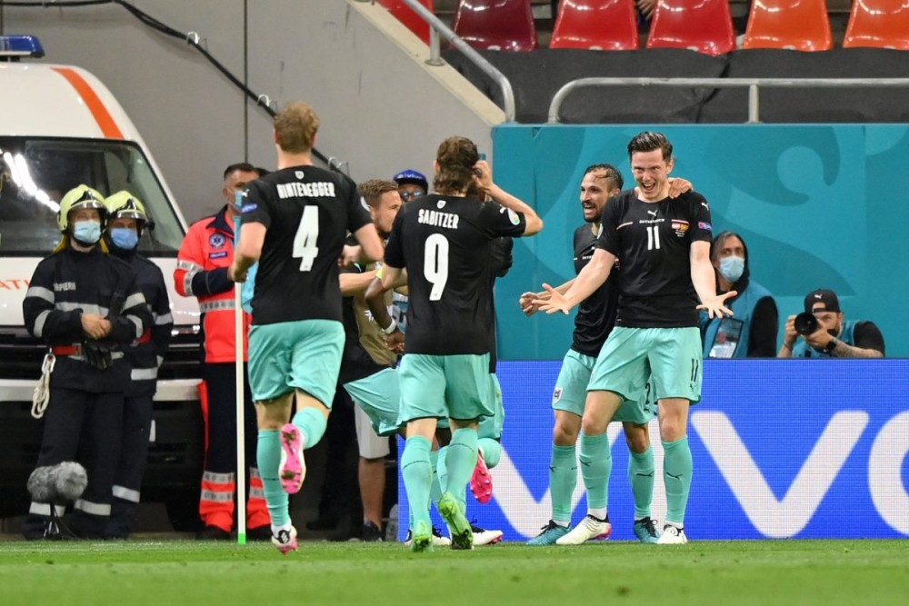EURO 2020: Η Αυστρία πανηγύρισε το πρώτο της τρίποντο στα τελικά (vid)