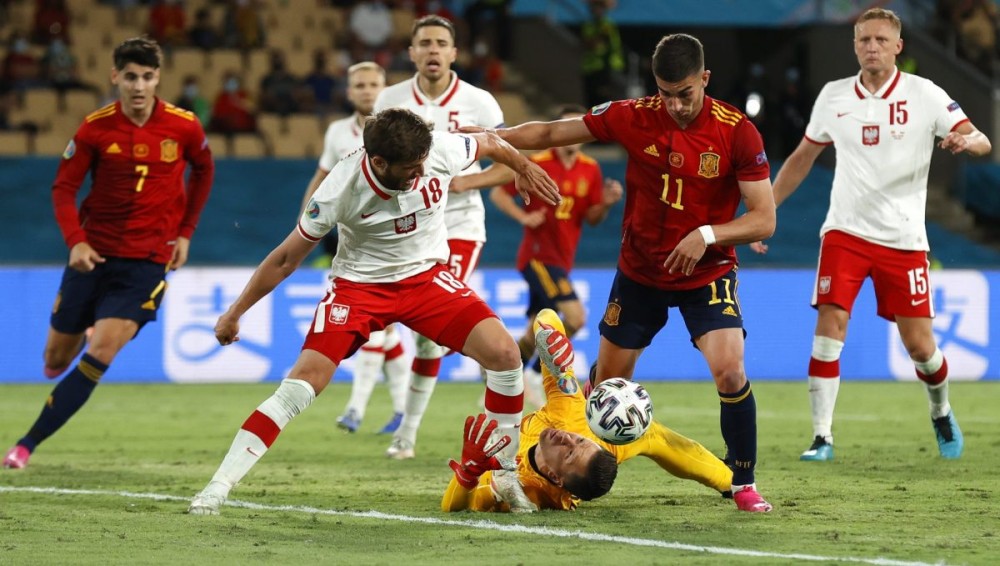 EURO 2020: Η Πολωνία «Χ»άλασε την Ισπανία (vid)