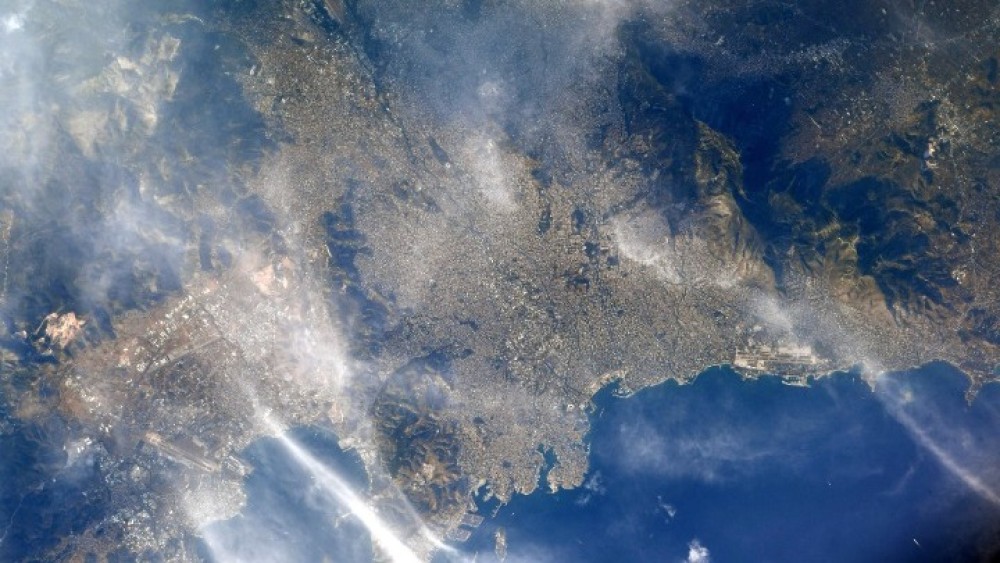 Φωτογραφία της Αθήνας από τον Διεθνή Διαστημικό Σταθμό: Το &#8220;κλικ&#8221; από Αμερικανό αστροναύτη