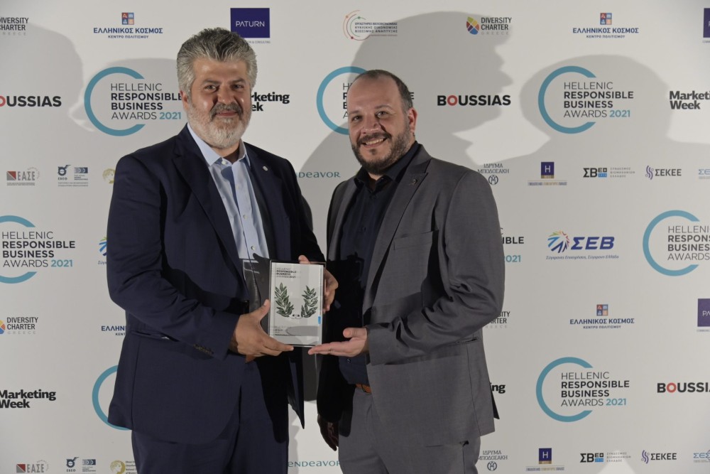ΗP Ηellas: Διάκριση στα Hellenic Responsible Buisiness Awards 2021