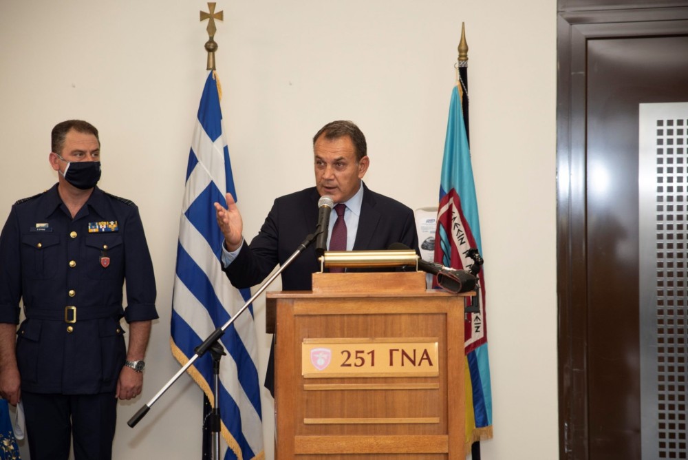 Ν. Παναγιωτόπουλος: Εγκαινίασε τη νέα Πτέρυγα Μ.Ε.Θ. στο 251 Γενικό Νοσοκομείο Αεροπορίας