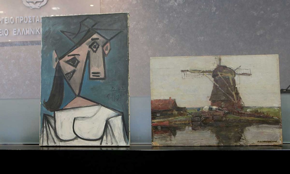Μενδώνη: Σε καλή κατάσταση οι κλεμμένοι πίνακες Πικάσο και Μοντριάν