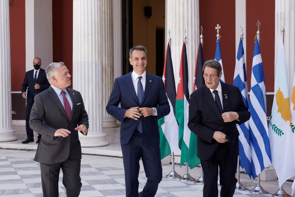 Κοινή Δήλωση Ελλάδας – Ιορδανίας &#8211; Κύπρου: Σημαντική πρόοδος στη συνεργασία για οικονομία-ασφάλεια
