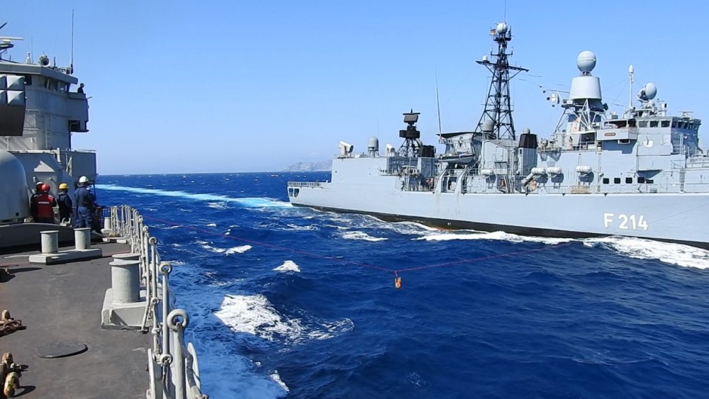 Ελλάδα-Γερμανία: Συνεκπαίδευση ναυτικών μονάδων στο Κεντρικό Αιγαίο