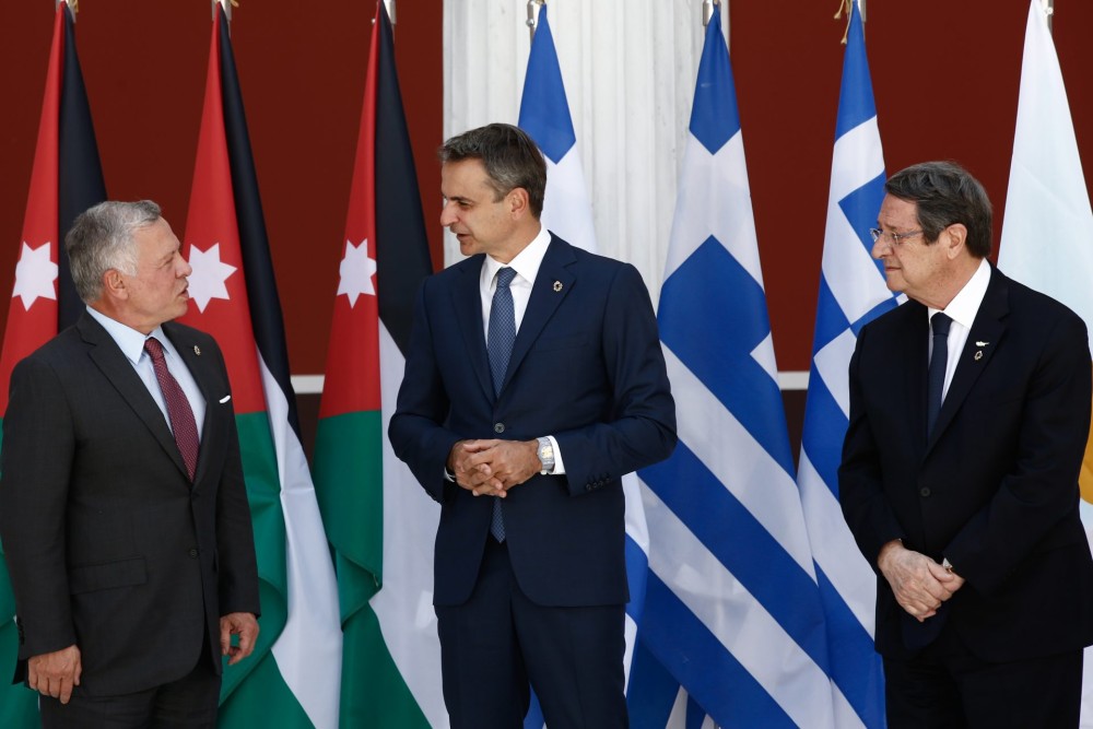 Κ. Μητσοτάκης: Κοινή δέσμευση με Ιορδανία και Κύπρο για την ειρήνη, την ασφάλεια και την ευημερία