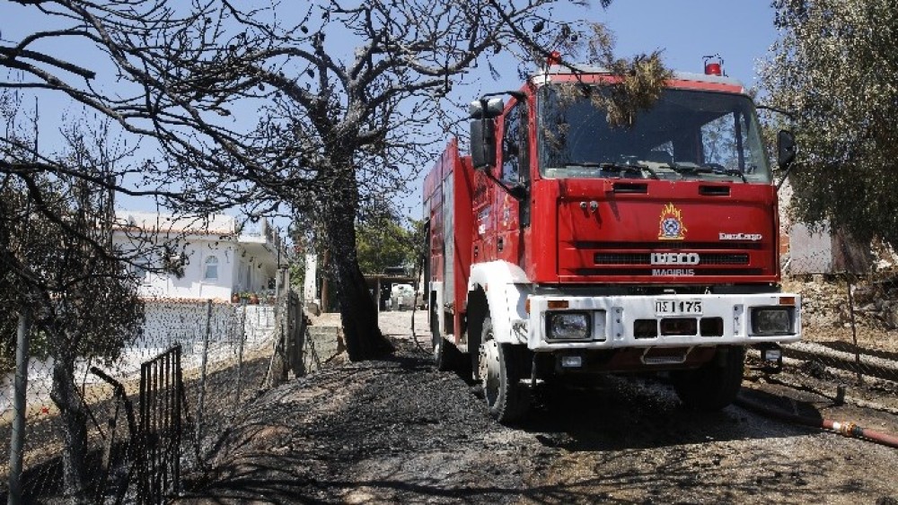 Έκαψε 90 στρέμματα δάσους η φωτιά στο Σέιχ Σου