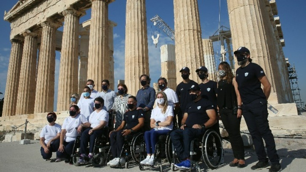 Παραολυμπιακοί Αγώνες Τόκιο: Η ελληνική αποστολή στην Ακρόπολη