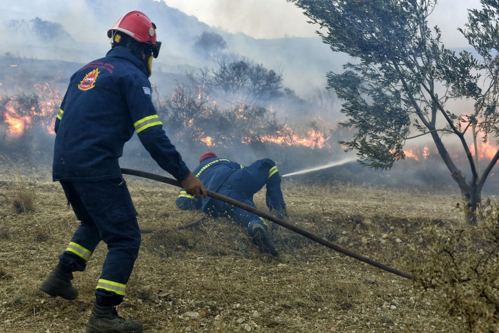 Κομοτηνή: Πυρκαγιά σε δασική έκταση στην Νυμφαία