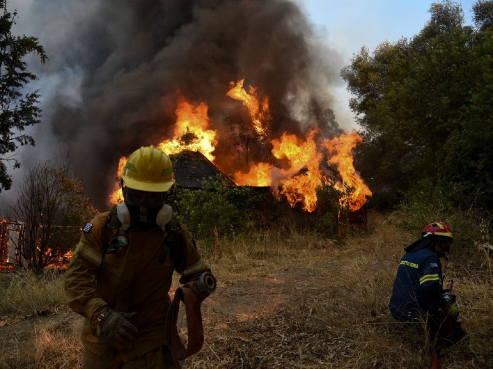 Φωτιά τώρα: Δύο μέτωπα στην Φθιώτιδα