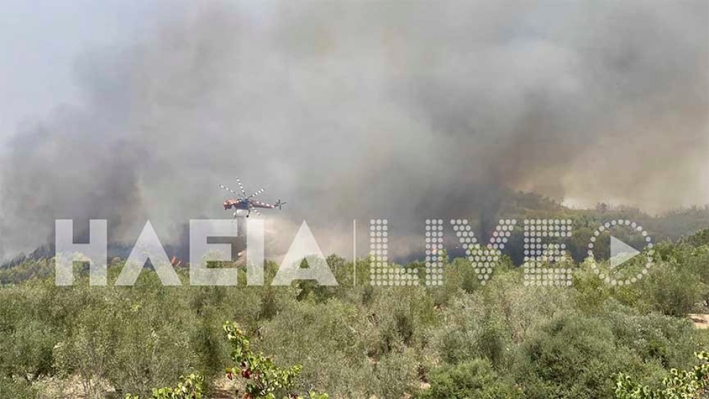 Πυρκαγιά στην Ηράκλεια: Εκκενώνονται άλλες τρεις κοινότητες
