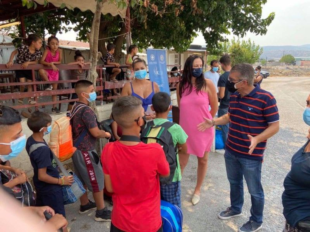 Ξεκινά το θερινό κατασκηνωτικό πρόγραμμα για παιδιά Ρομά