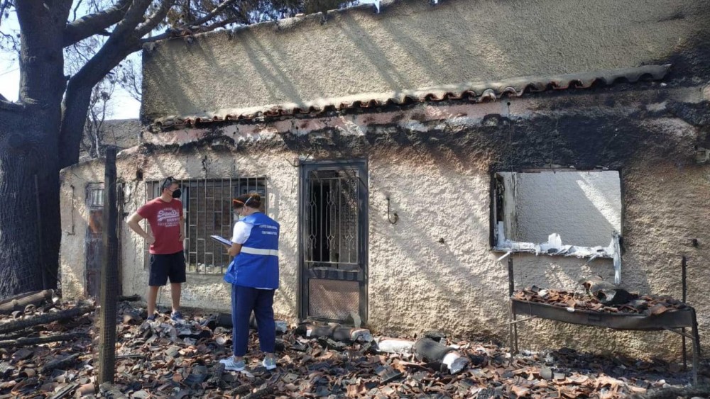 Φωτιές: Εκατόν δώδεκα κατοικίες επικίνδυνες να κατοικηθούν από τους έως τώρα ελέγχους