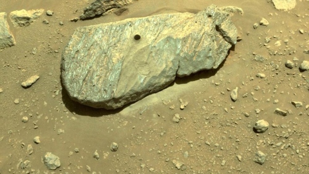 Το ρόβερ Perseverance συνέλλεξε το πρώτο πέτρινο δείγμα από τον Άρη