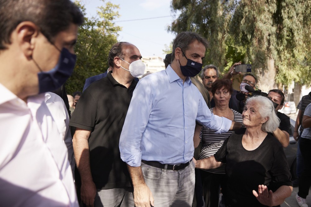 Μητσοτάκης από Κρήτη: Άμεσα 20.000 ευρώ σε όσους έχασαν τα σπίτια τους