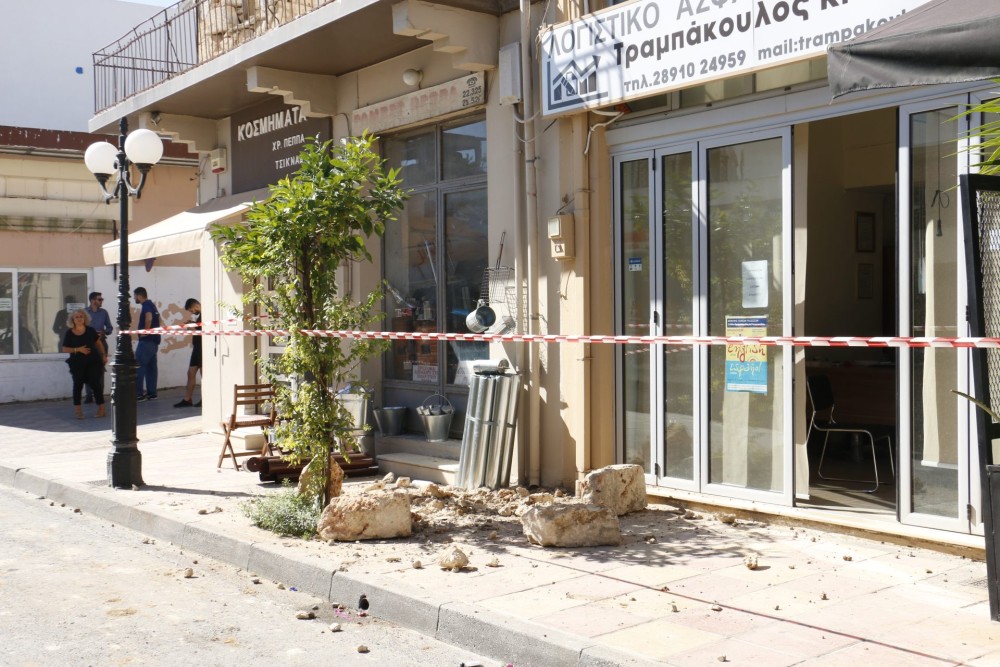 Σεισμός στην Κρήτη-Πρόεδρος κοινότητας Αρκαλοχωρίου: 1.000 άνθρωποι θα μείνουν έξω