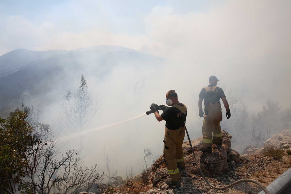 Πυρκαγιά σε περιοχή του Δήμου Παιονίας στο Κιλκίς