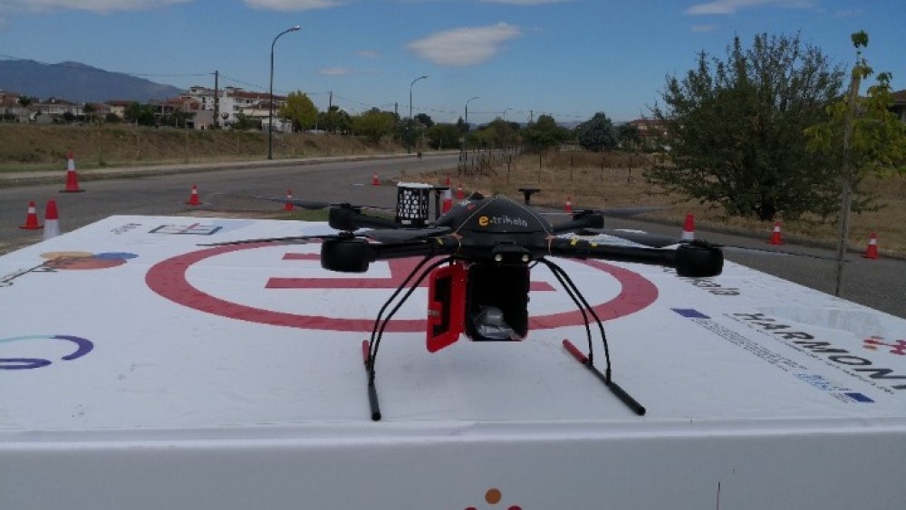 Τρίκαλα: Μεταφορά φαρμακευτικού υλικού με drone