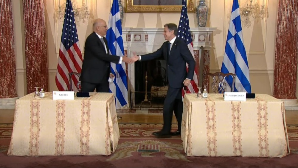Κοινή δήλωση Ελλάδας και ΗΠΑ: Έμφαση στις ολοένα ισχυρότερες διμερείς σχέσεις