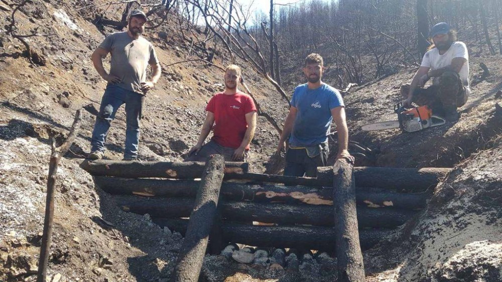 Βόρεια Εύβοια: Πάνω από 700 δασεργάτες στις πυρόπληκτες περιοχές