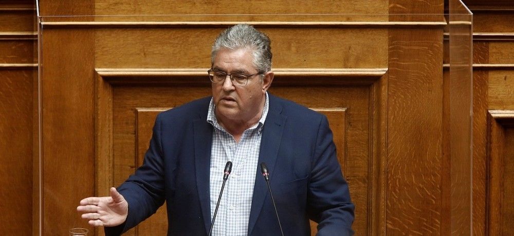 «Περαστικά και καλή δύναμη» ευχήθηκε ο Δ. Κουτσούμπας στη Φ. Γεννηματά