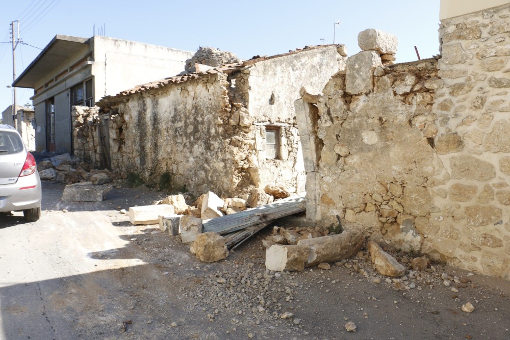 Ειδικός λογαριασμός της Κρατικής Αρωγής για δωρεές στους σεισμόπληκτους της Κρήτης