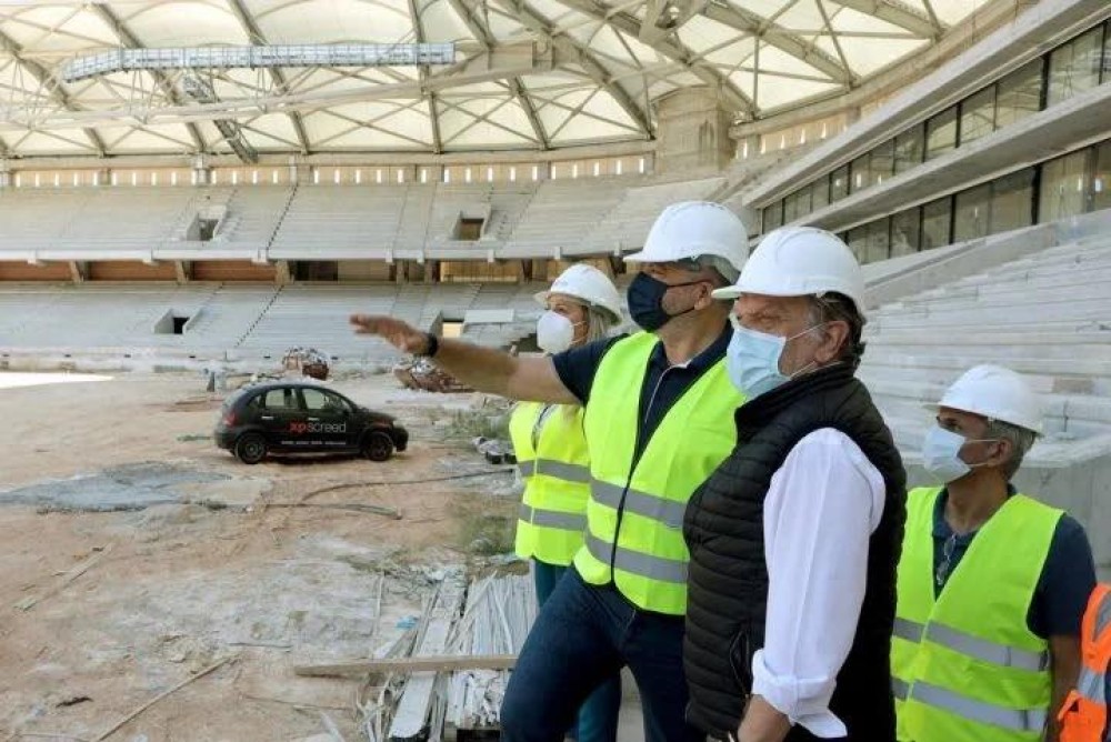 Διαψεύδει ο Πατούλης διακοπή στα έργα υπογειοποίησης στο νέο γήπεδο της ΑΕΚ-Eπικοινωνία με Μελισσανίδη