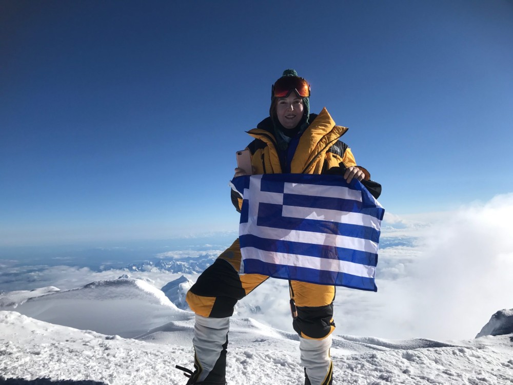 Ελληνίδα στην Ανταρκτική για το περιβάλλον